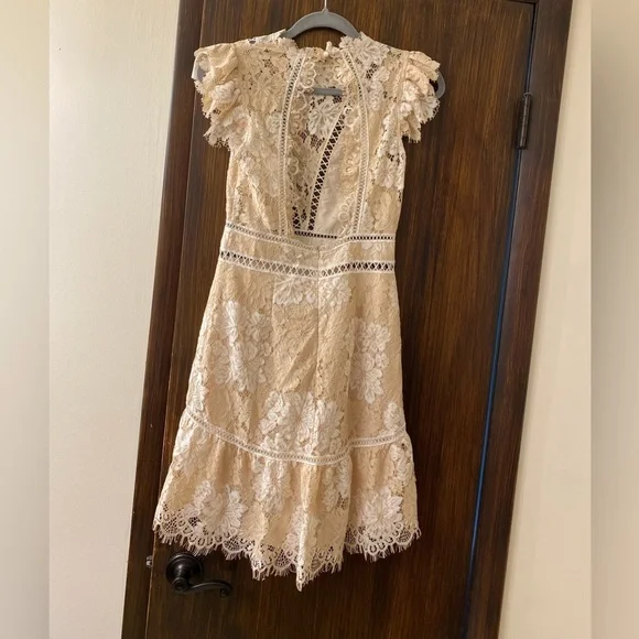 SAYLOR
Kelly Lace Mini Dress (D2) - Picture 7 of 11